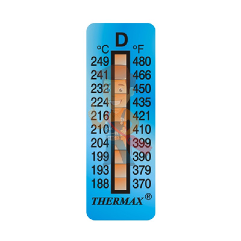 Термоиндикаторная наклейка Thermax 10 - фото 3