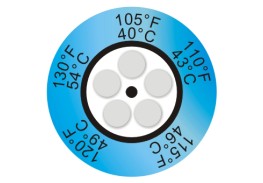 Термоиндикаторная наклейка Thermax 5 Clock